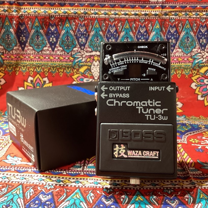 BOSS TU-3W （J） チューナー 【銀ネジ】 【Made in Japan / 日本製