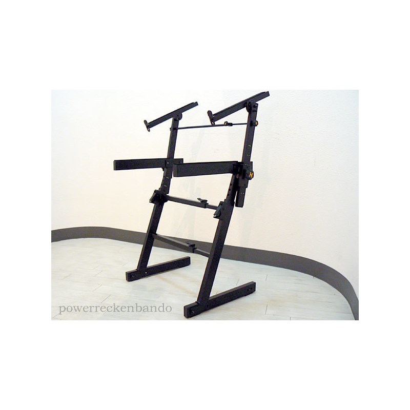 HERCULES KS410B【頑丈なZ型・2段キーボードスタンド】（新品）【楽器