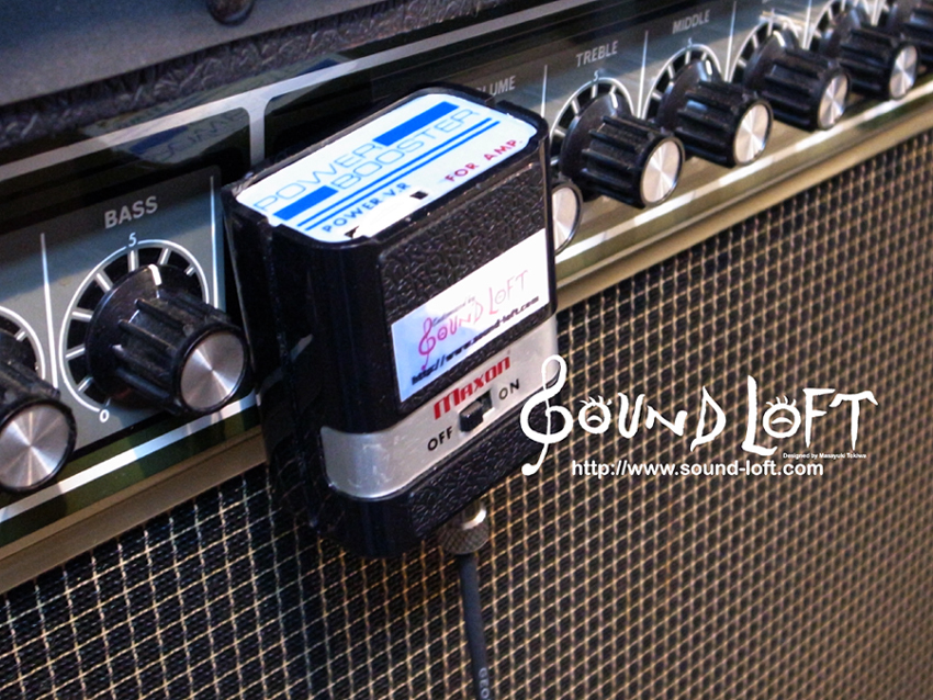 Maxon Booster Mod. to POWER BOOSTER (ショップモディファイ