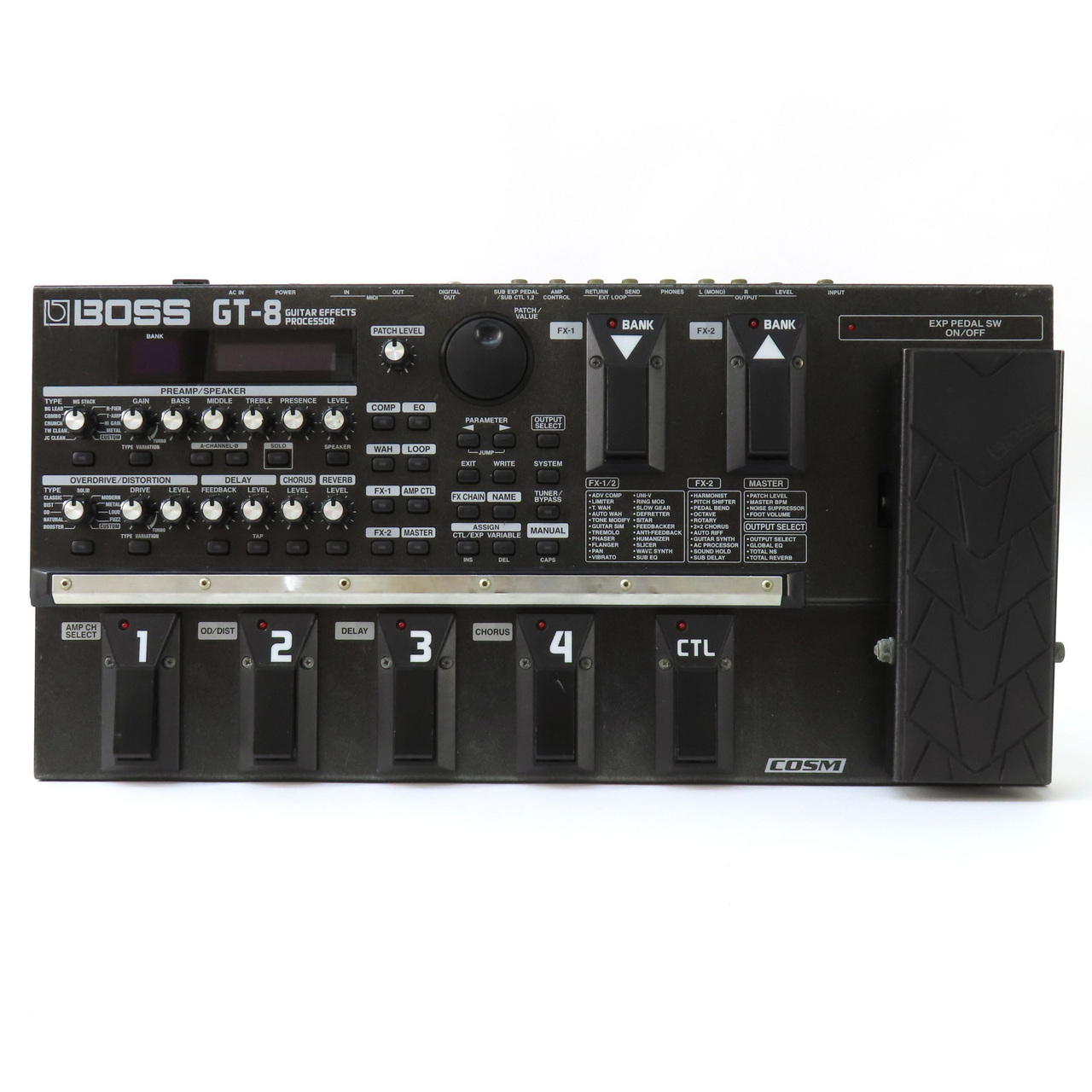 BOSS GT-8 GUITAR EFFECTS PROCESSOR（中古/送料無料）【楽器検索