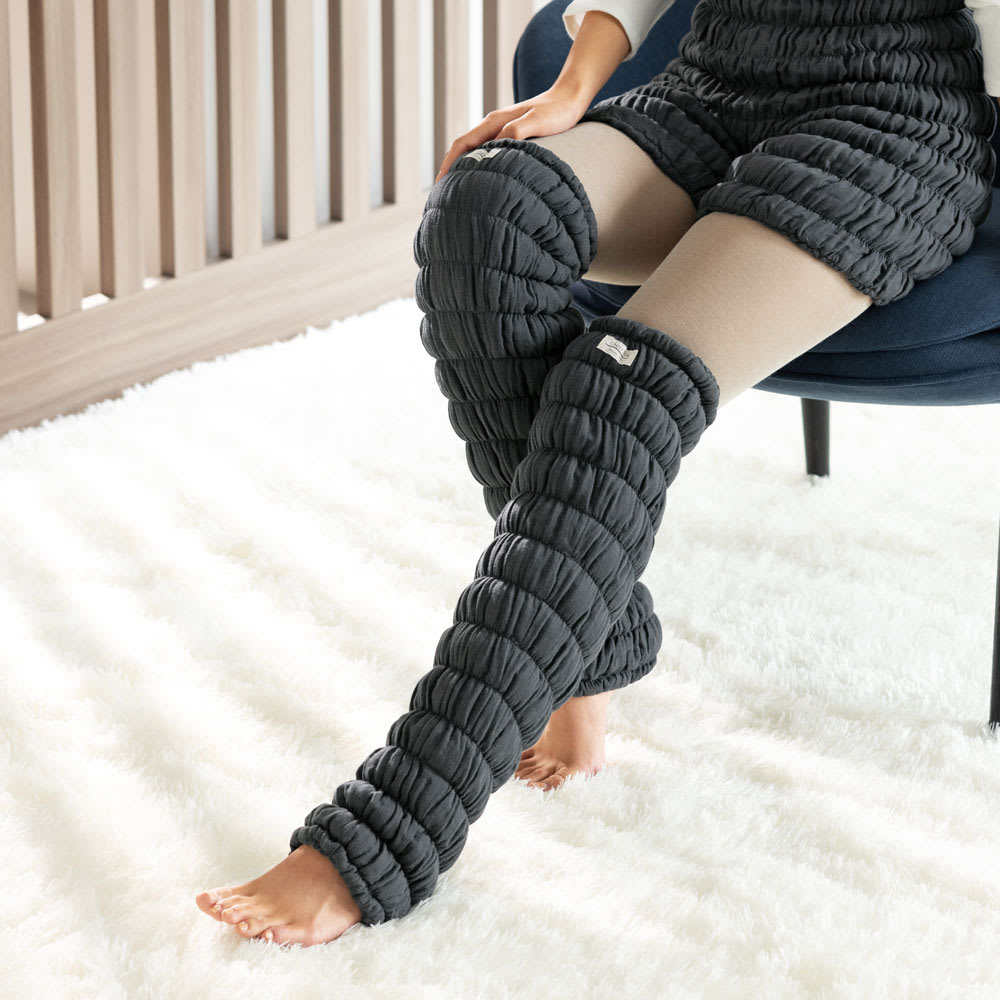 イオンドクター ロングレッグウォーマー 2本組 通販 - ディノス