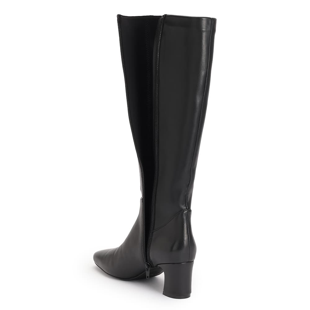 CHIAKI KATAGIRI/チアキカタギリ ストレッチ レザー ロングブーツ 通販