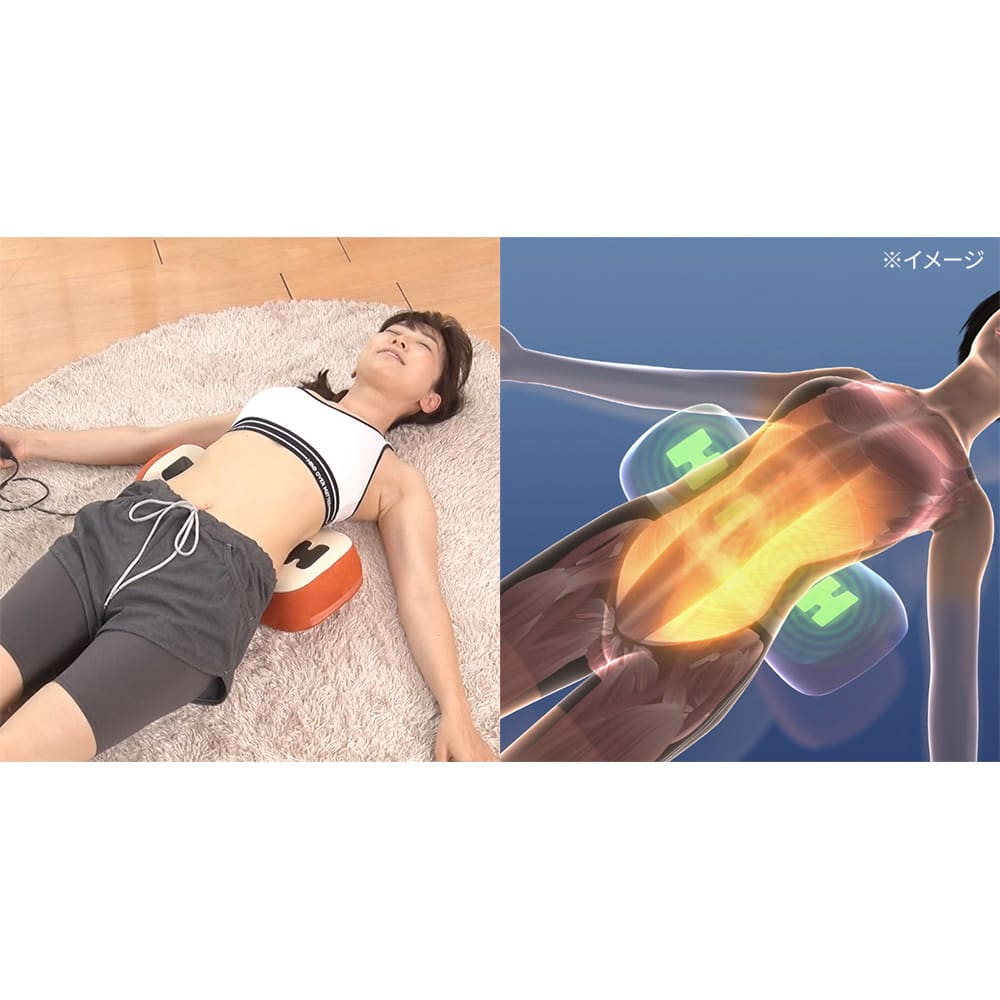 dショッピング |フィットネスクラブが作った スタイリークッション 筋