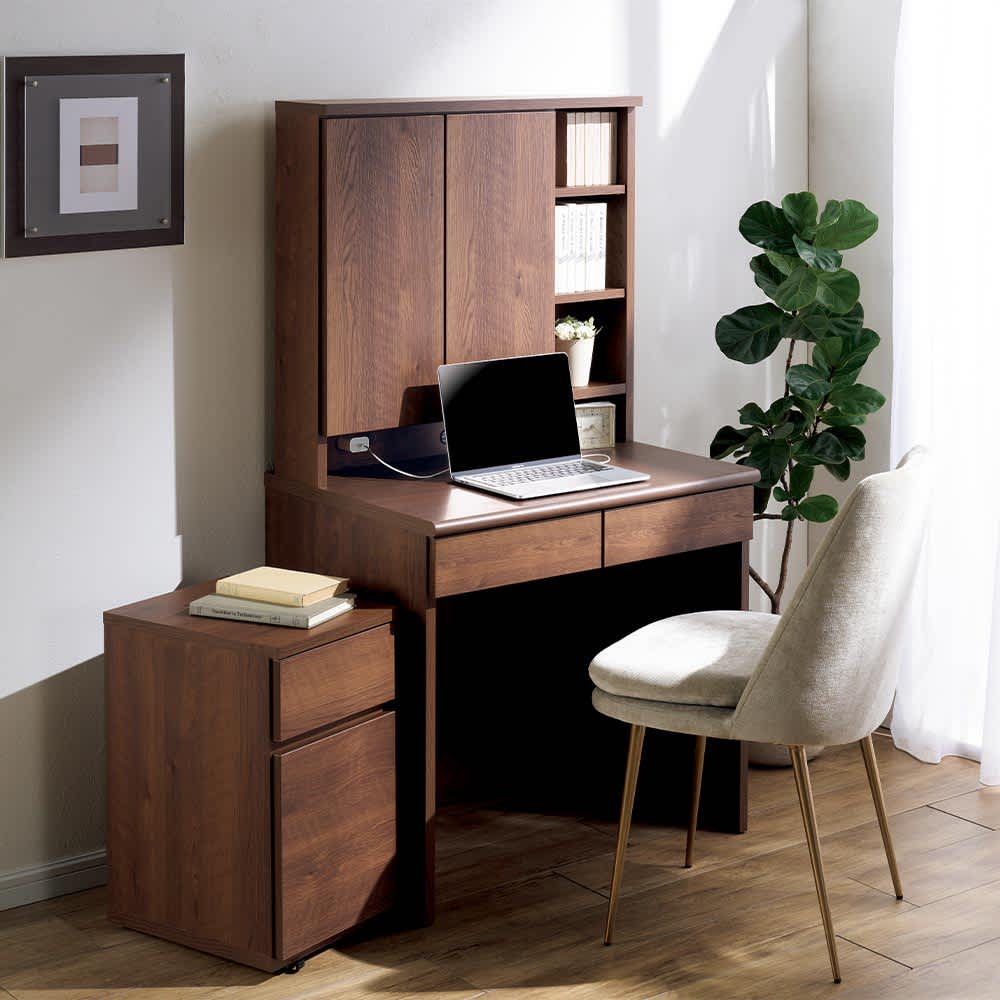 ドレッサー兼用デスク 幅75.5cm奥行56cm 通販 - ディノス