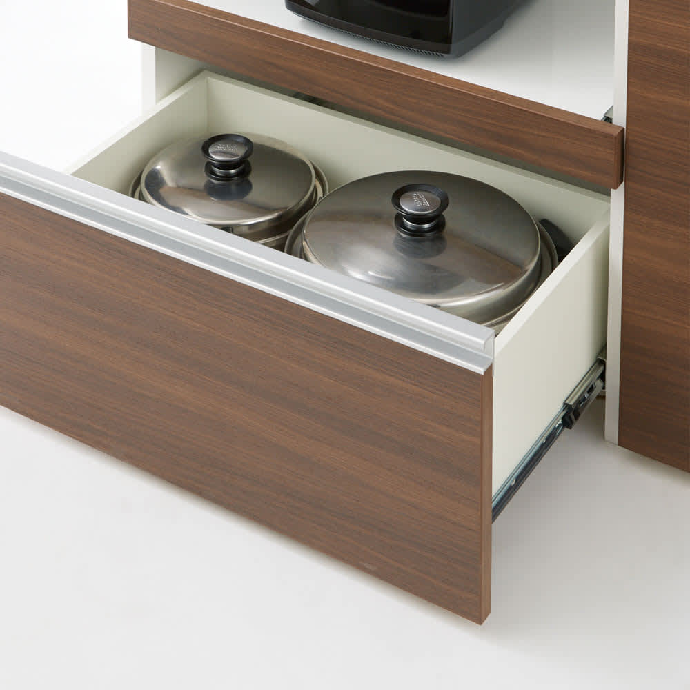 サイズが選べる家電収納キッチンカウンター ハイタイプ 幅90cm 通販