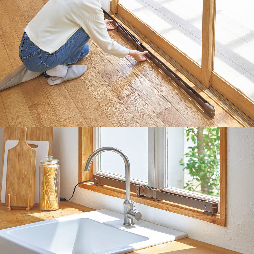 結露と冷気を抑制！「窓際ヒーター」幅120～190cm伸縮式 通販 - ディノス