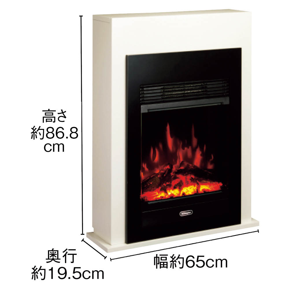 Dimplex/ディンプレックス 暖炉型ファンヒーター ベリーニ 通販 - ディノス