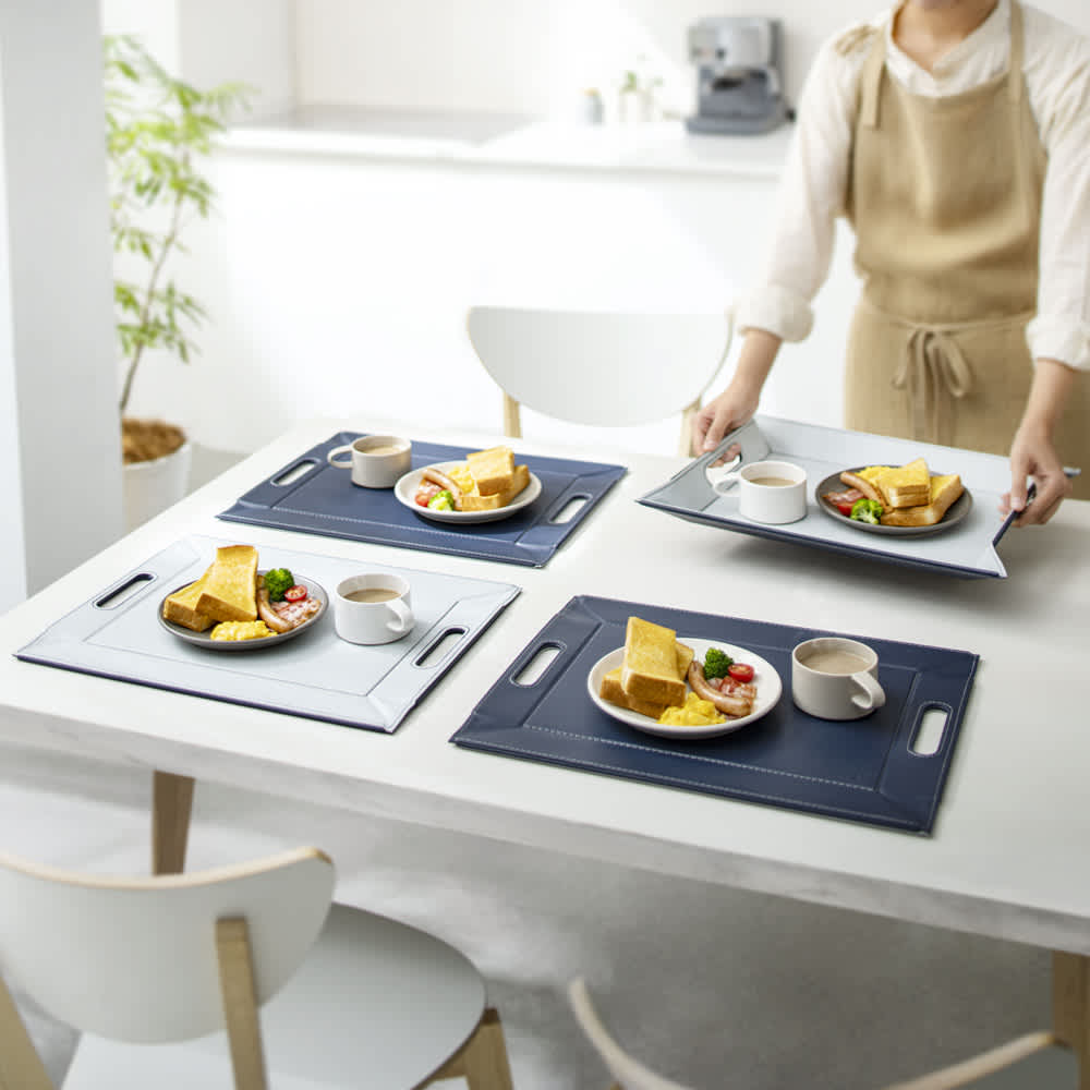 ランチョンマットになるトレー（リバーシブル）大・小2サイズ 通販
