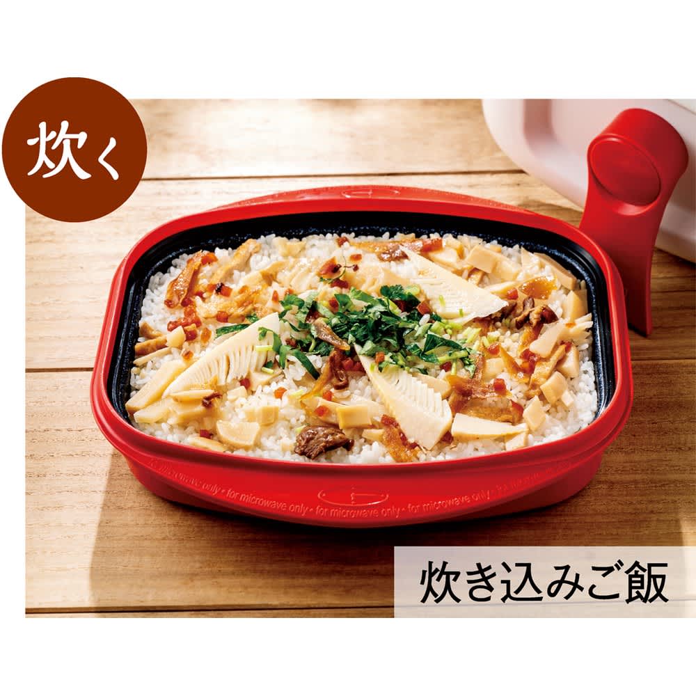 電子レンジ専用調理器具レンジメートPRO グランデ 通販 - ディノス