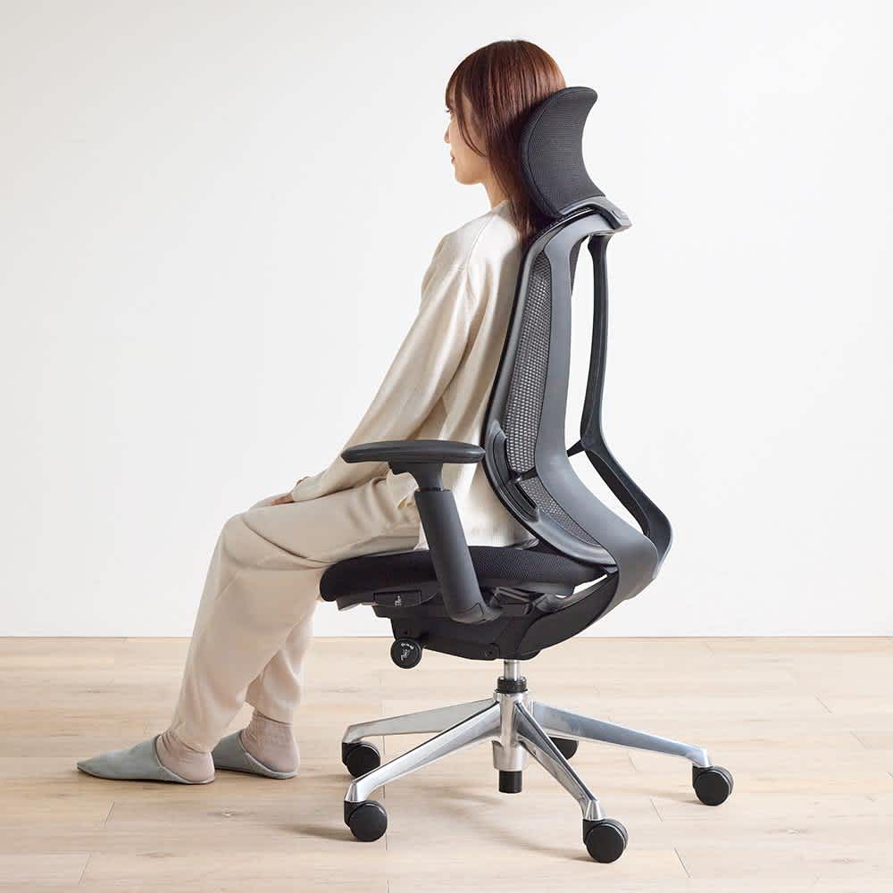 Sylphy/シルフィ オフィスチェア ヘッドなしタイプ（ハイバック） 通販