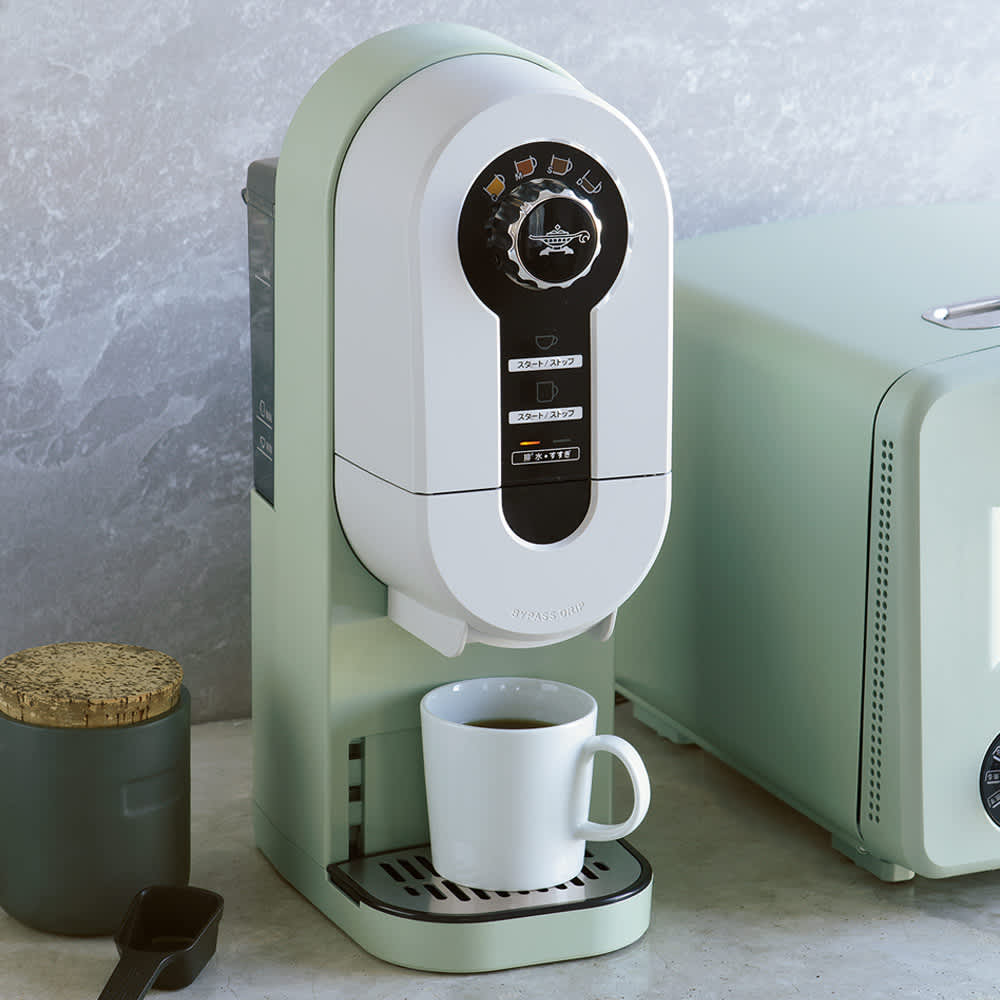 アラジン コーヒーブリュワー・グリーン・バイパスドリップ・使用回数