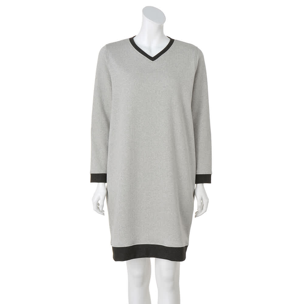 ヘリンボーン 裏起毛 ミニワンピース（日本製） 通販 - ディノス