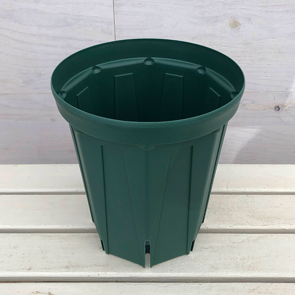 園芸ネット本店｜スリット鉢8号ロングタイプ CSM-240L（モスグリーン