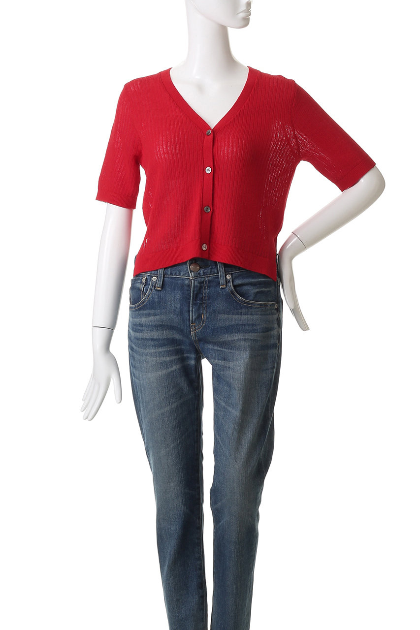 DEMYLEE(デミリー)｜CADEN コットンリネン ハーフスリーブ Vネック