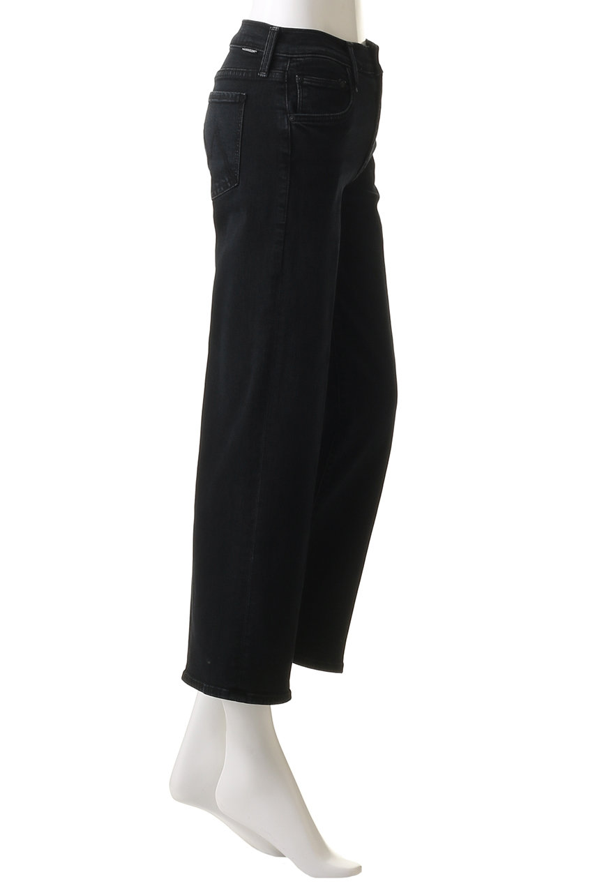 MOTHER(マザー)｜【LIL】THE MID RISE ZIP RAMBLER ストレートブラック