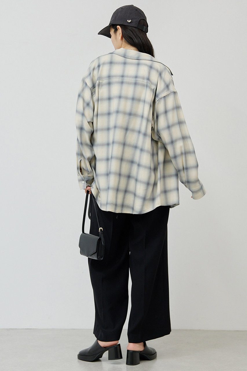 GALLARDAGALANTE(ガリャルダガランテ)｜オンブレチェックシャツ