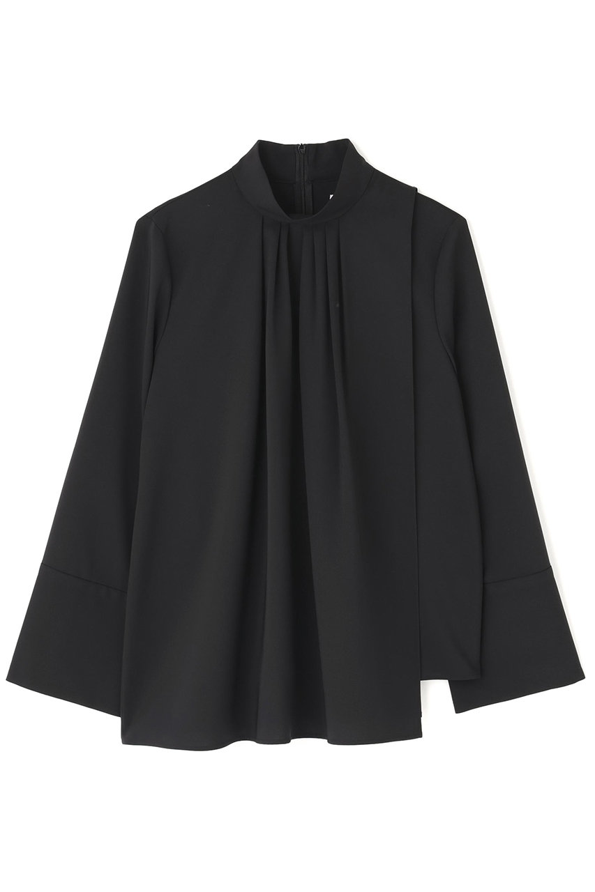 ADORE(アドーア)｜ドライタッチジョーゼットブラウス/ブラック の通販