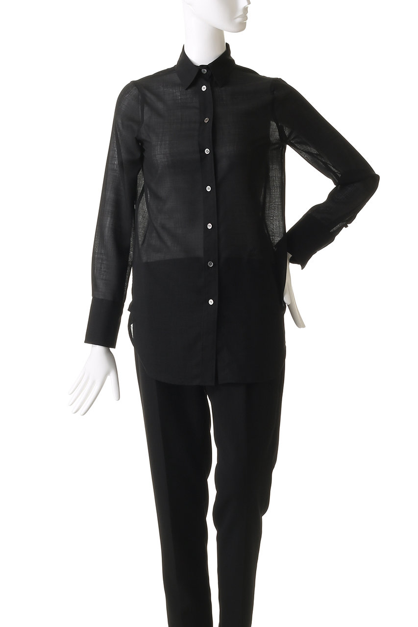 MADISONBLUE(マディソンブルー)｜MADAME LONG SHIRT W/VOILE MADAME