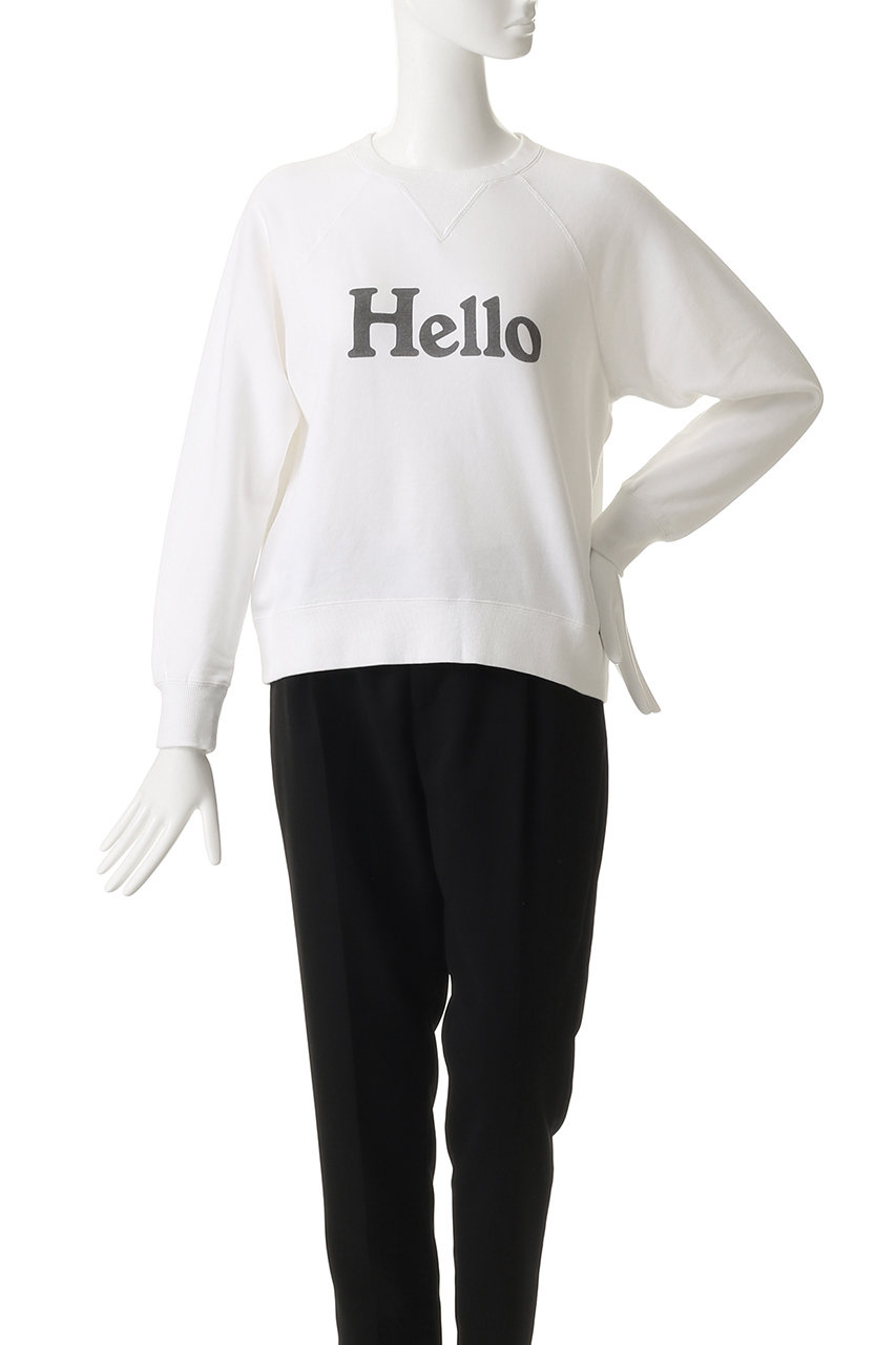 MADISONBLUE(マディソンブルー)｜HELLO SWEAT L/S URAKE DYED ロング