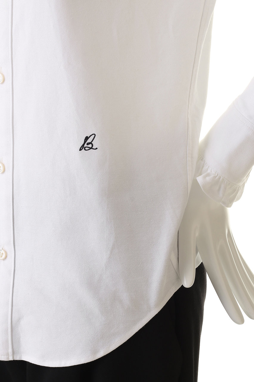 MADISONBLUE(マディソンブルー)｜ROUND COLLAR FRILL SH OX ラウンド