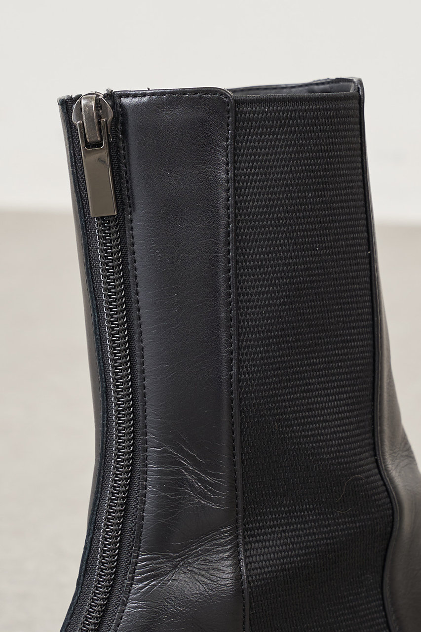 Whim Gazette(ウィム ガゼット)｜【THE PAUSE】レザーサイドゴアブーツ