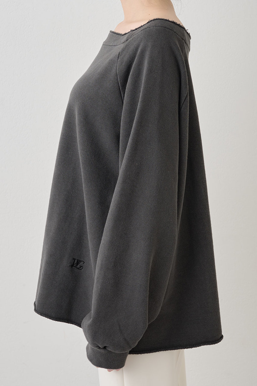 Whim Gazette(ウィム ガゼット)｜オフショル裏毛プルオーバー