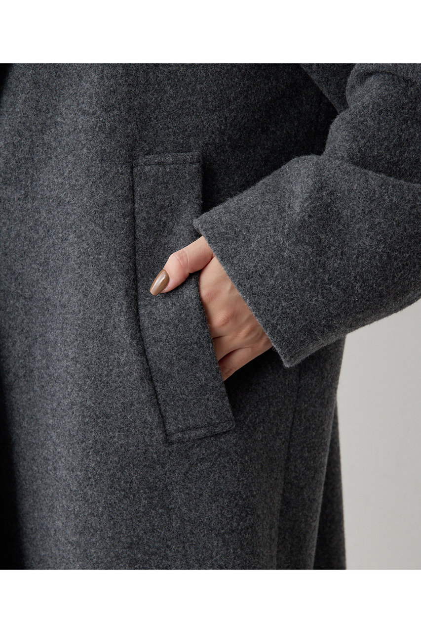 Whim Gazette(ウィム ガゼット)｜ウールパイルロングチェスターコート