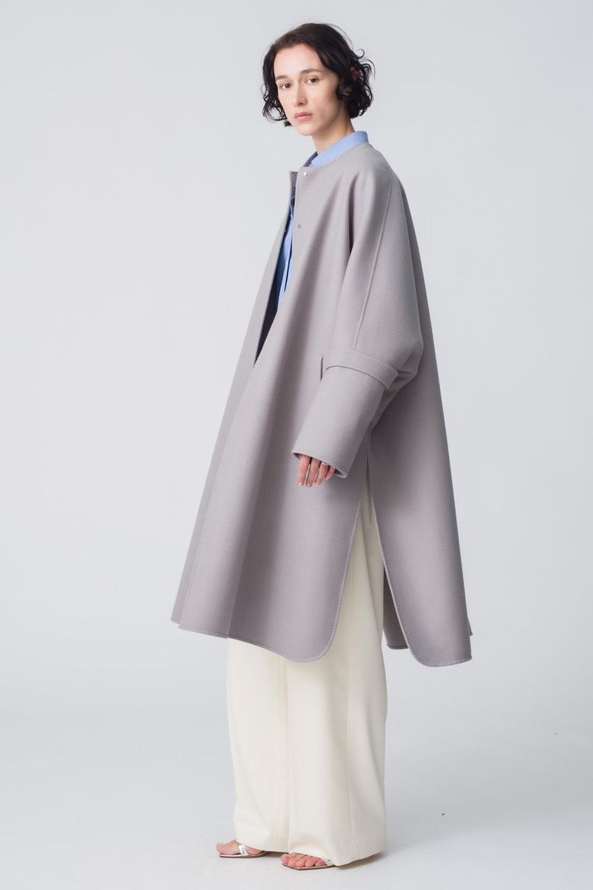 ebure(エブール)｜ウールベネストレッチ イージーワイドパンツ/オフ