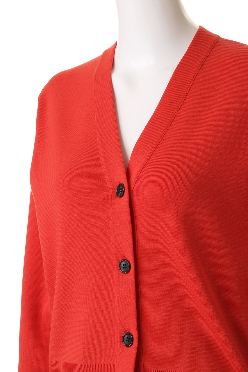 ebure(エブール)｜シルクコットンハイゲージ Vネックニット