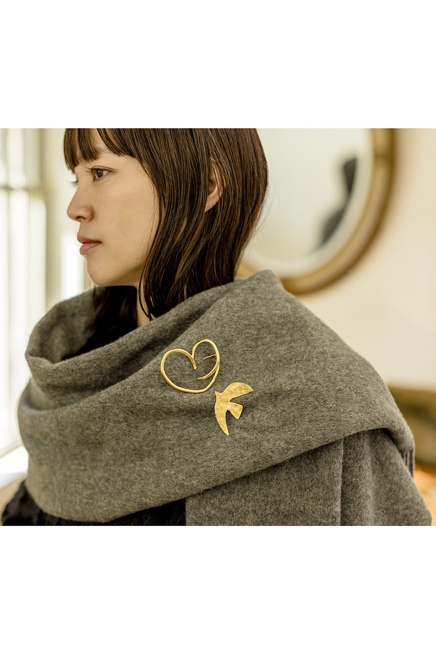 CECILE ET JEANNE(セシル・エ・ジャンヌ)｜ラ・コロンブ（鳩）ブローチ