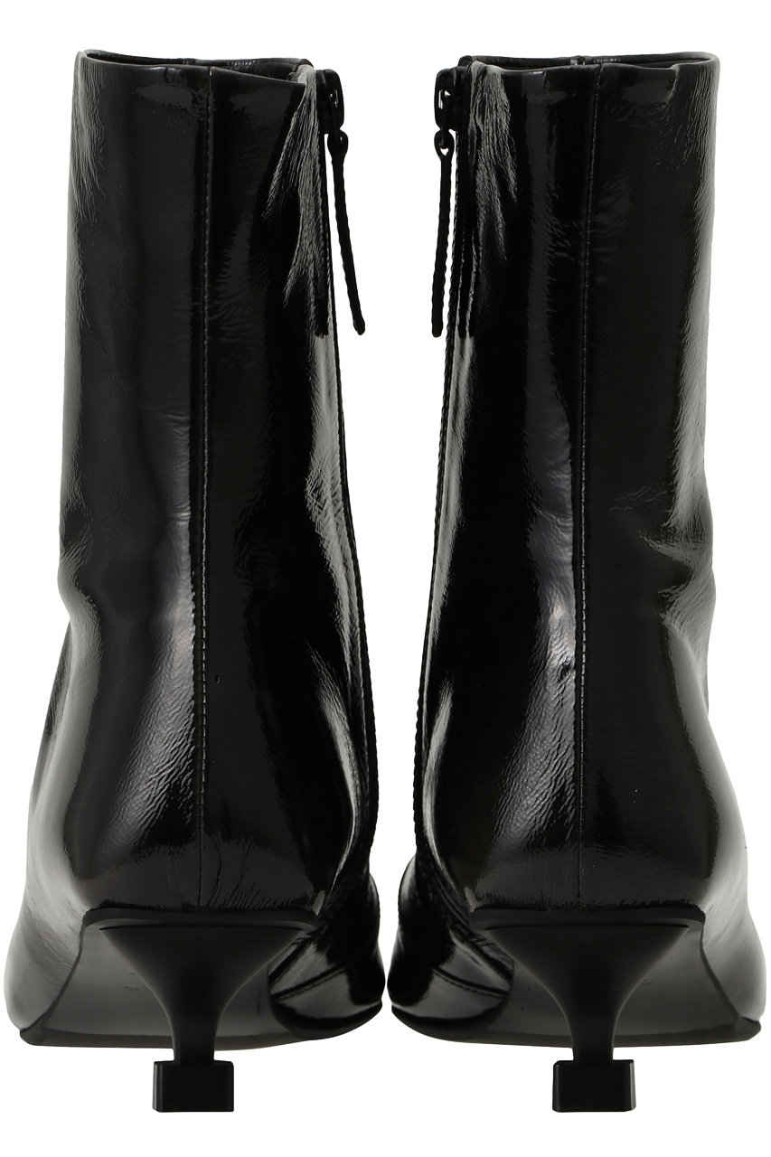 ph7+(ピアッカセッテ)｜ポインテッドトウショートブーツ/ブラック の