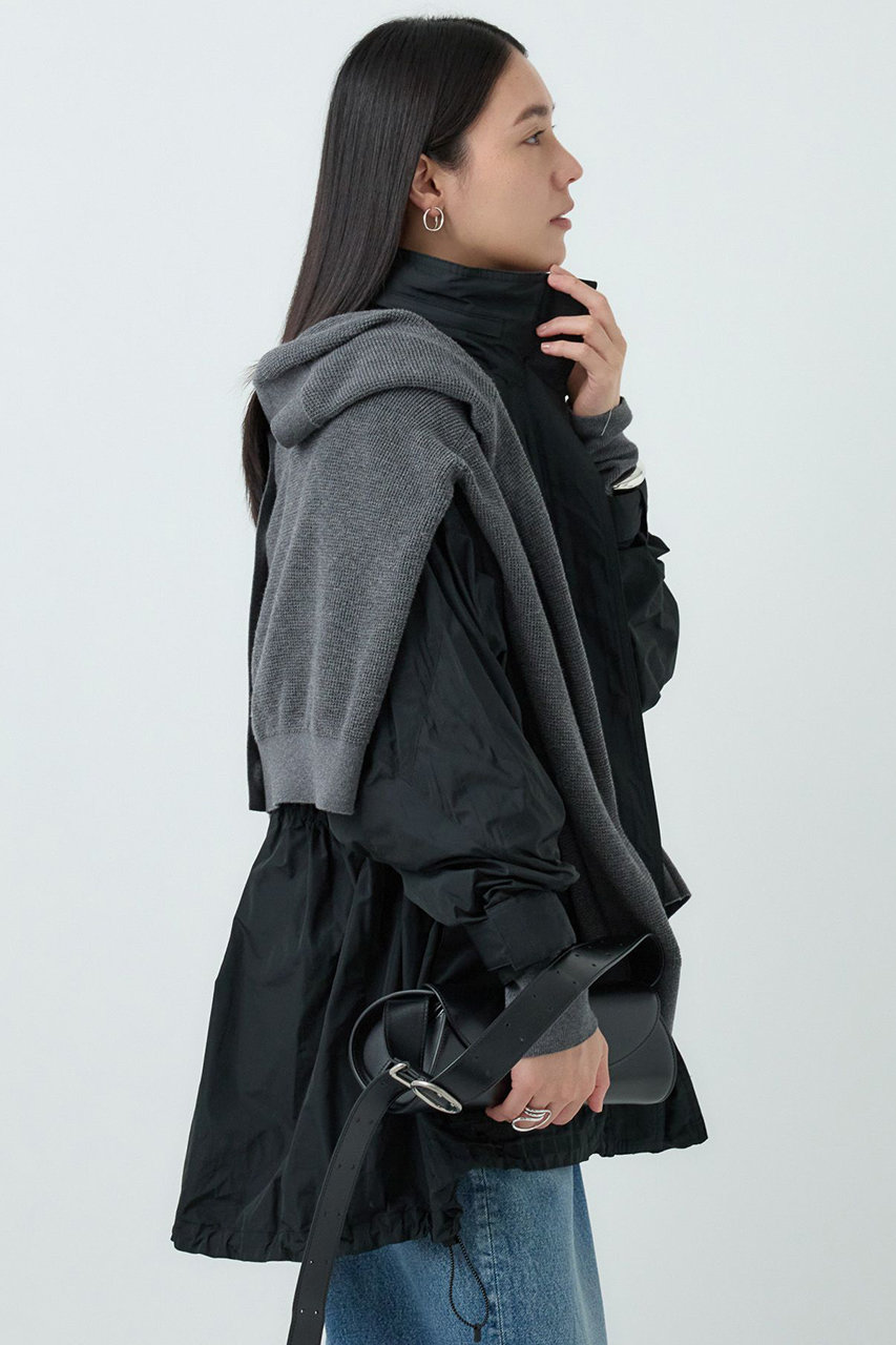 Chaos(カオス)｜プリズムライトブルゾン/ブラック の通販｜ELLESHOP