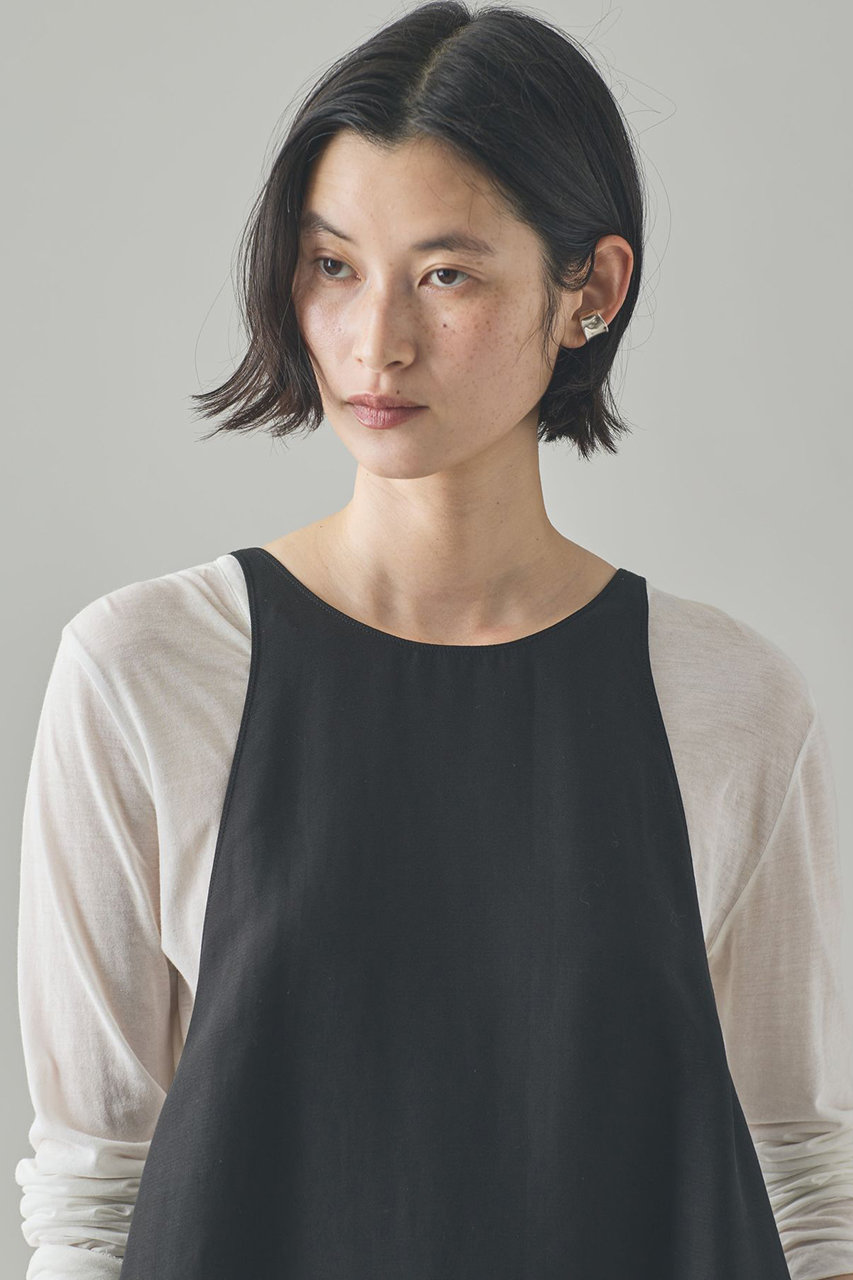 Curensology(カレンソロジー)｜フィブリルキャミワンピース/ブラック