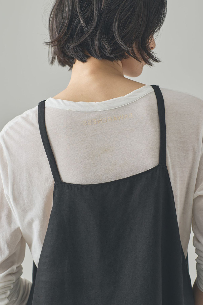 Curensology(カレンソロジー)｜フィブリルキャミワンピース/ブラック