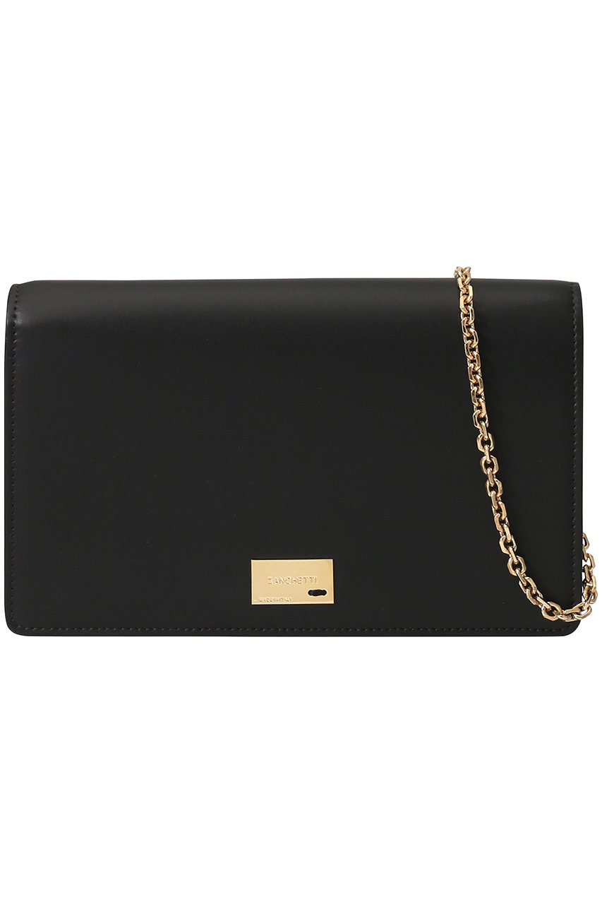 ZANCHETTI(ザンケッティ)｜CHAIN WALLET/ブラック の通販｜ELLESHOP