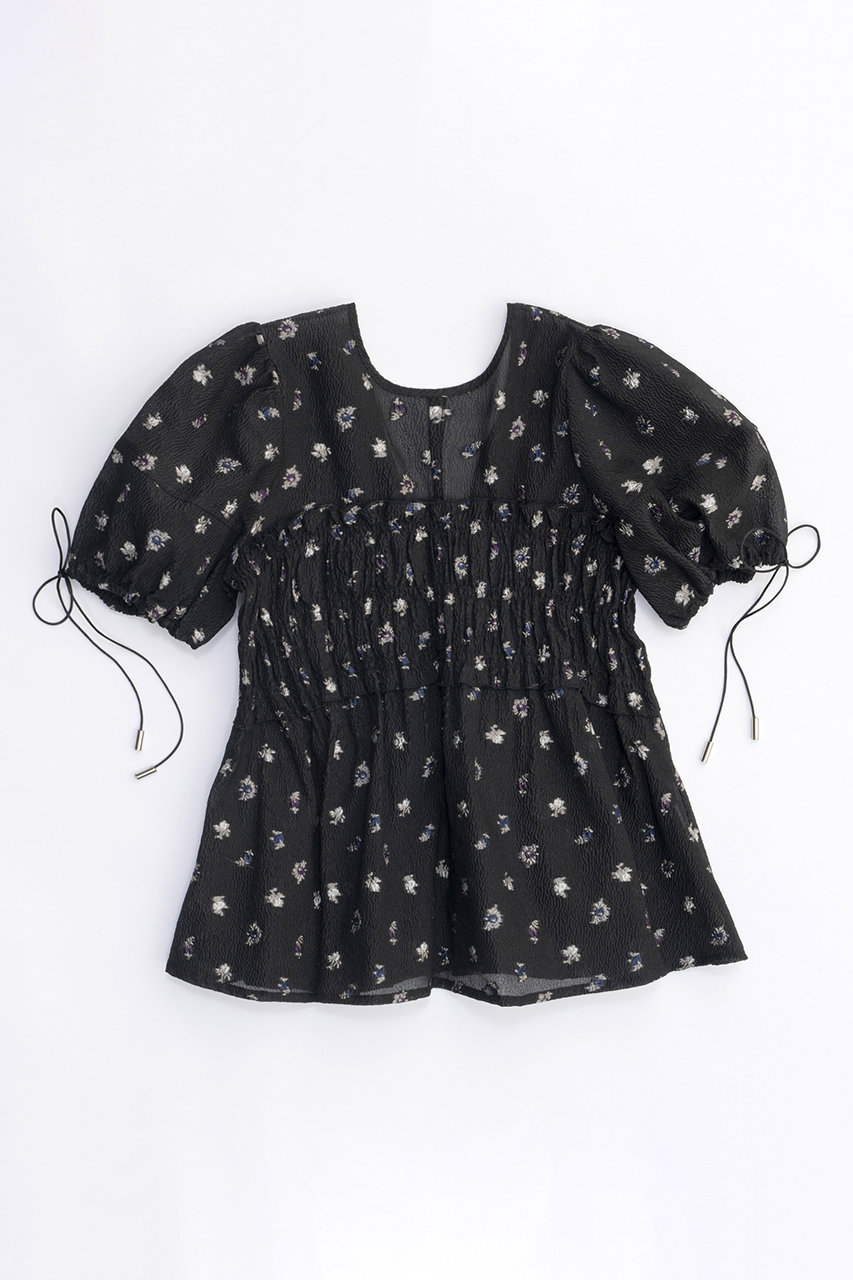 MAISON SPECIAL(メゾンスペシャル)｜Flower Jacquard 2way Puff Sleeve