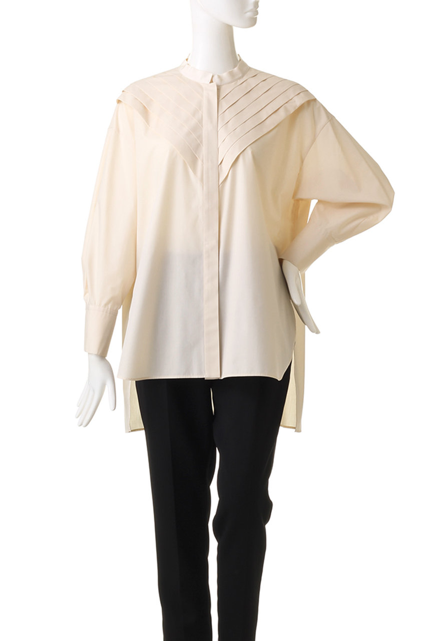 LE PHIL(ル フィル)｜TCブロードブラウス/ブラック の通販｜ELLESHOP