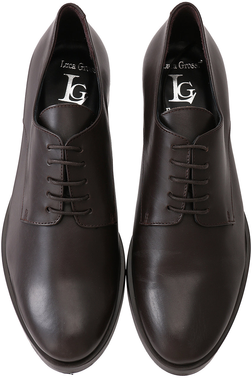 LucaGrossi(ルカ グロッシ)｜レースアップシューズ/ブラック の通販