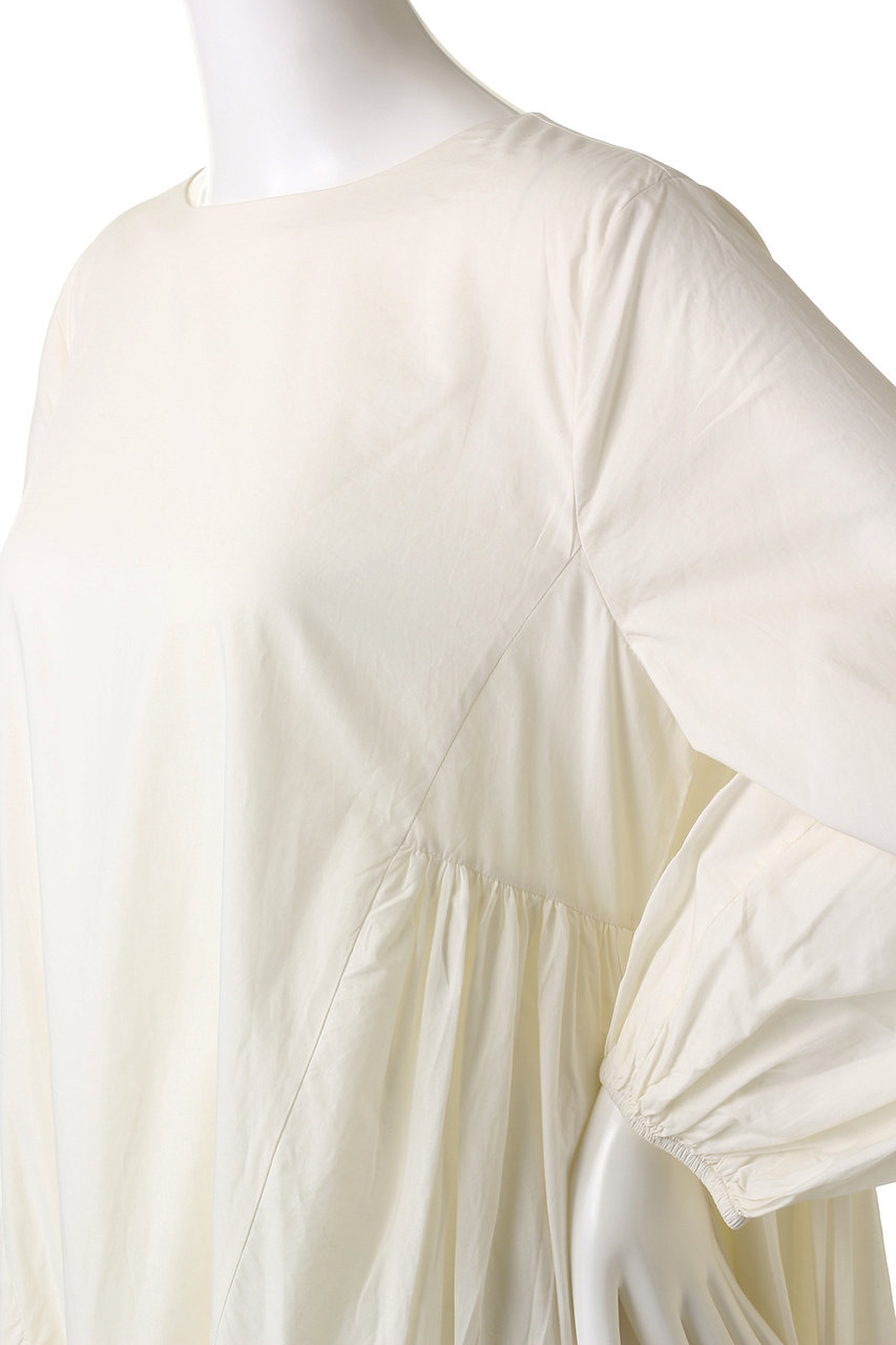 Merlette(マーレット)｜BYWARD ギャザースリーブ ティアードドレス