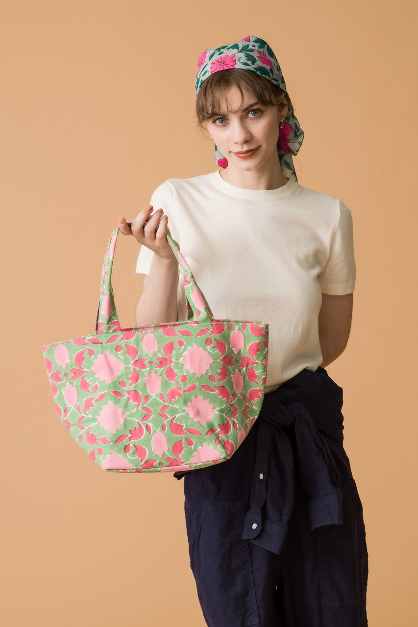 SZ BLOCKPRINTS(エスゼット ブロックプリント)｜LISBON トートバッグ