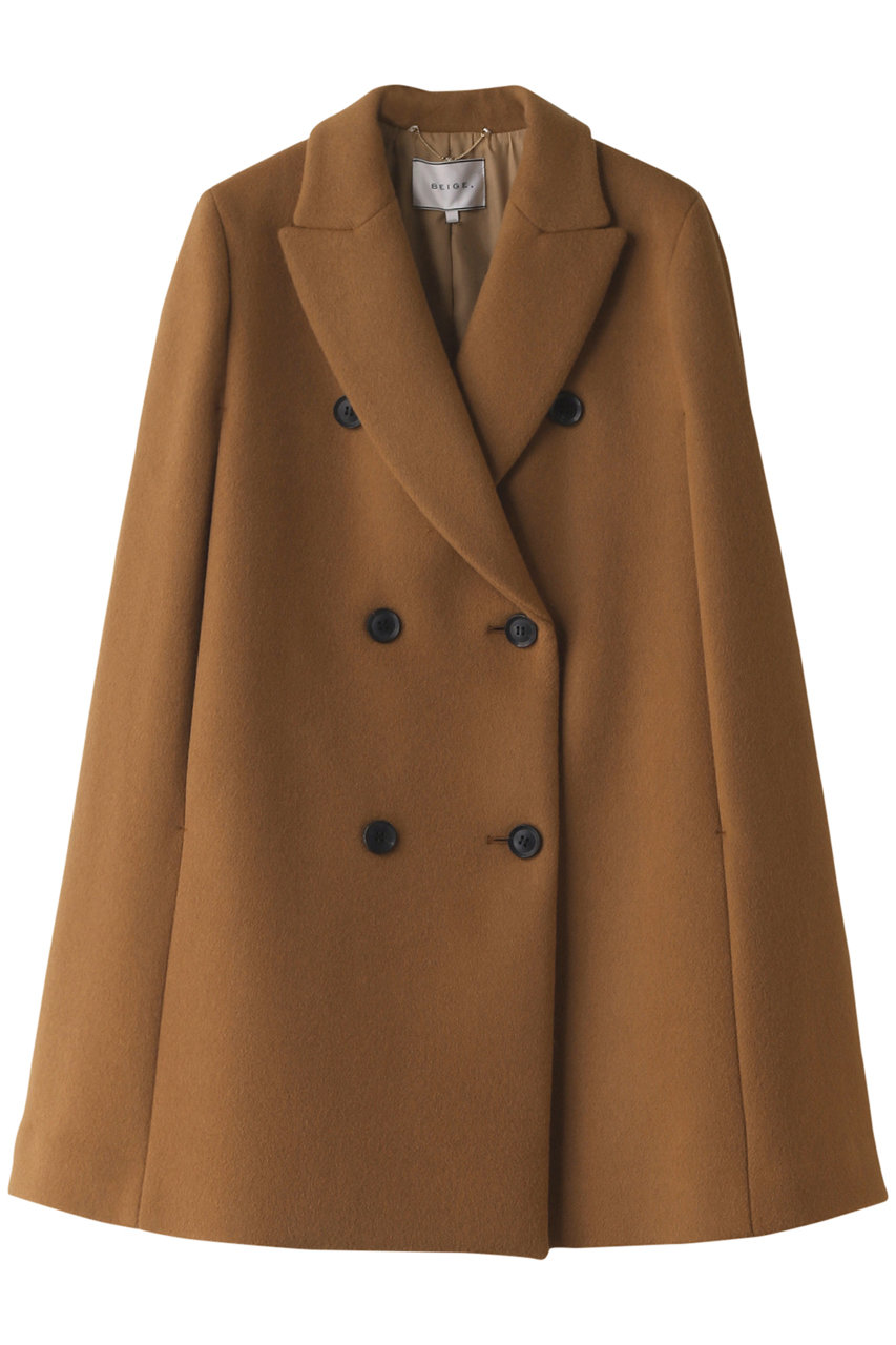 BEIGE，(ベイジ，)｜CLOVIS（クローヴィス)/ケープコート/キャメル の