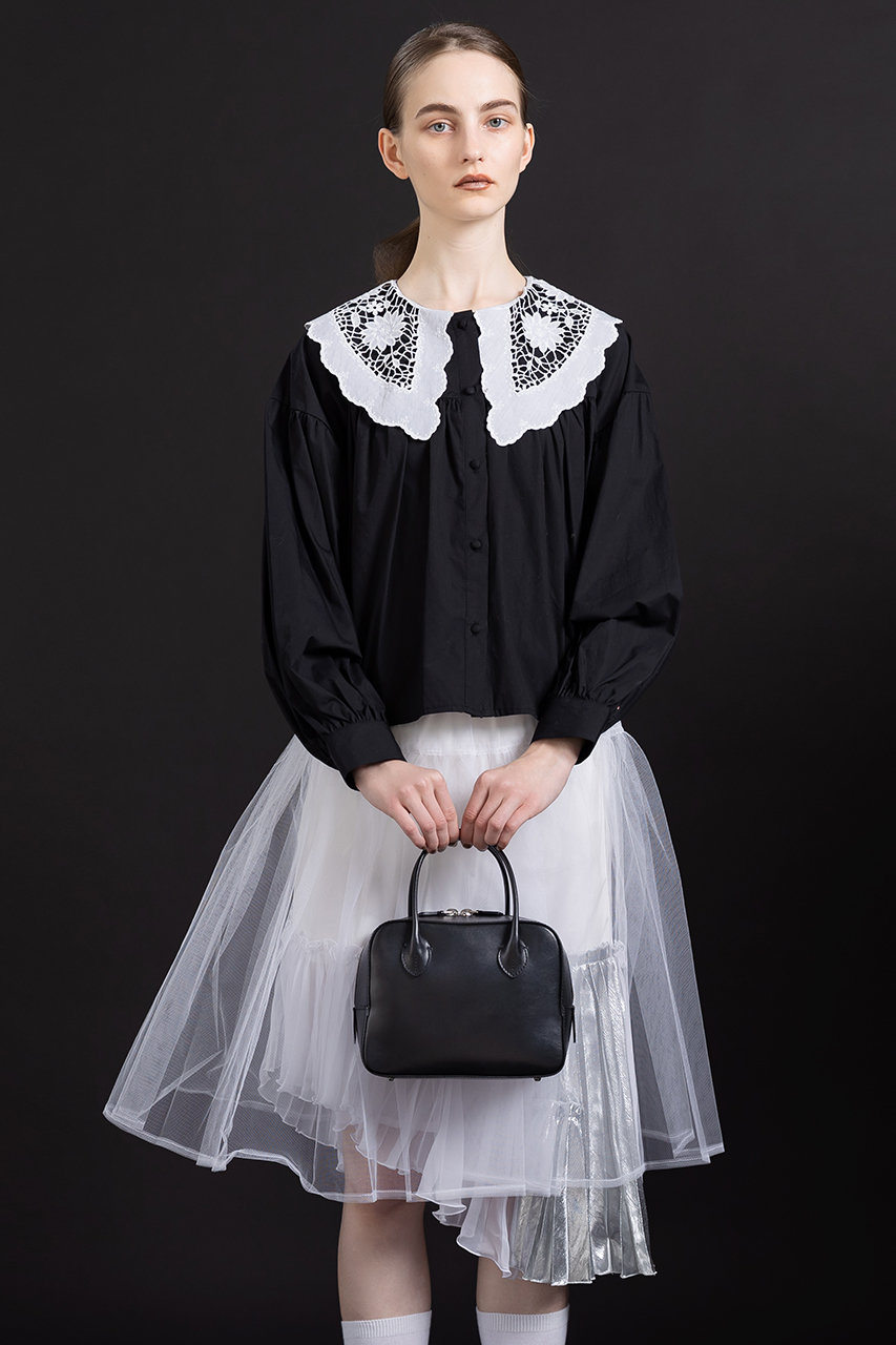 MAISON CANAU(メゾン カナウ)｜SMOOTH BOX-BOSTON(S)/ブラック の通販