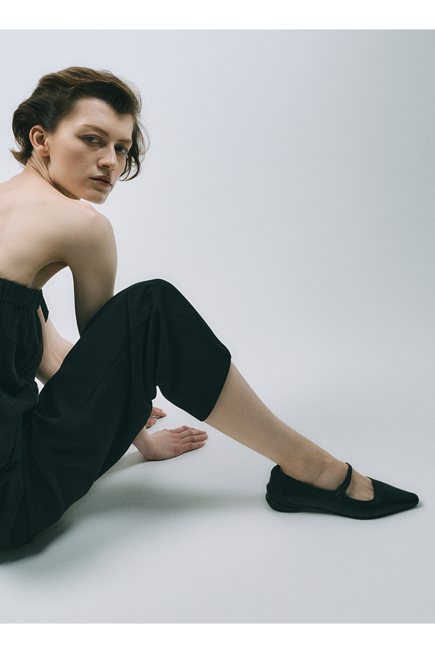 SHISEI(シーセイ)｜CHISEL TOE MARY JANE（レイン対応）/ブラック の