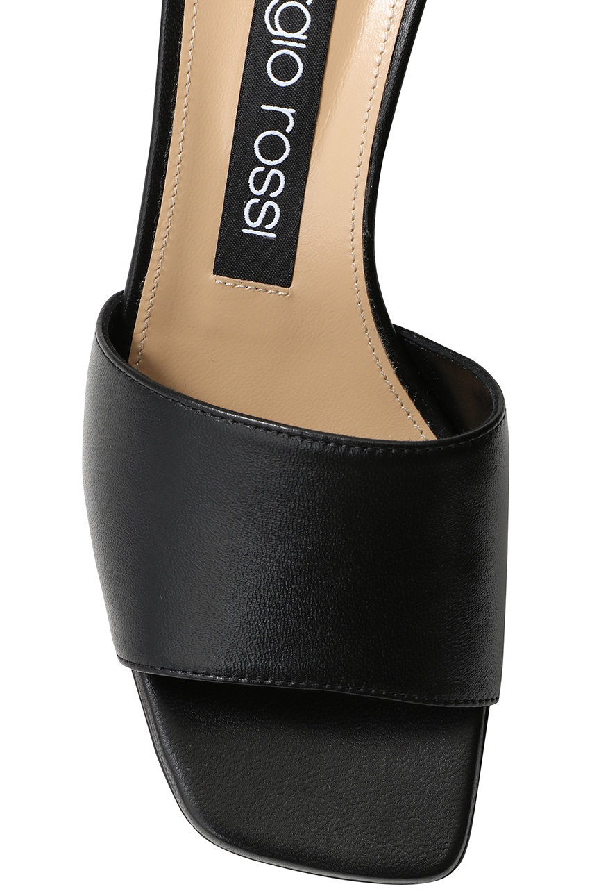 Sergio Rossi(セルジオ ロッシ)｜srSI ROSSI ミュール/ブラック の通販