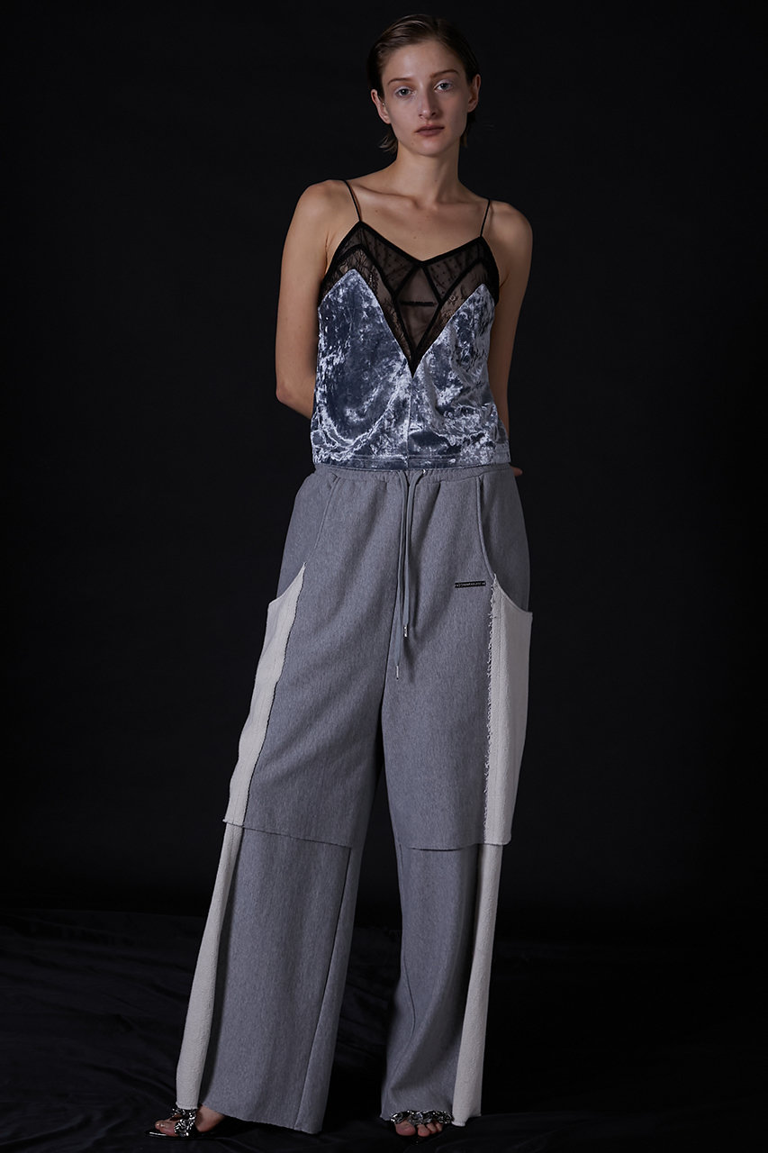 PRANK PROJECT(プランク プロジェクト)｜クラッシュベロアレースキャミ