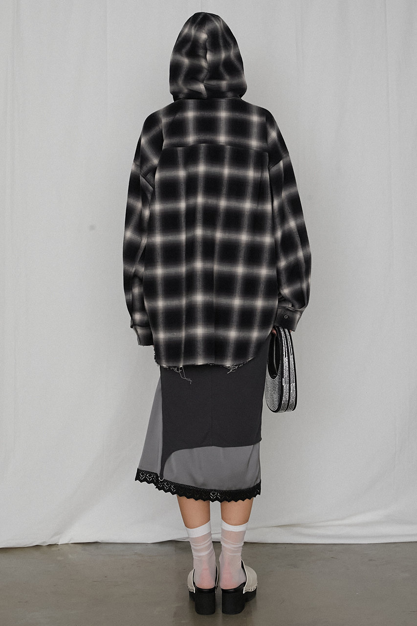 PRANK PROJECT(プランク プロジェクト)｜フーデッドチェックシャツ