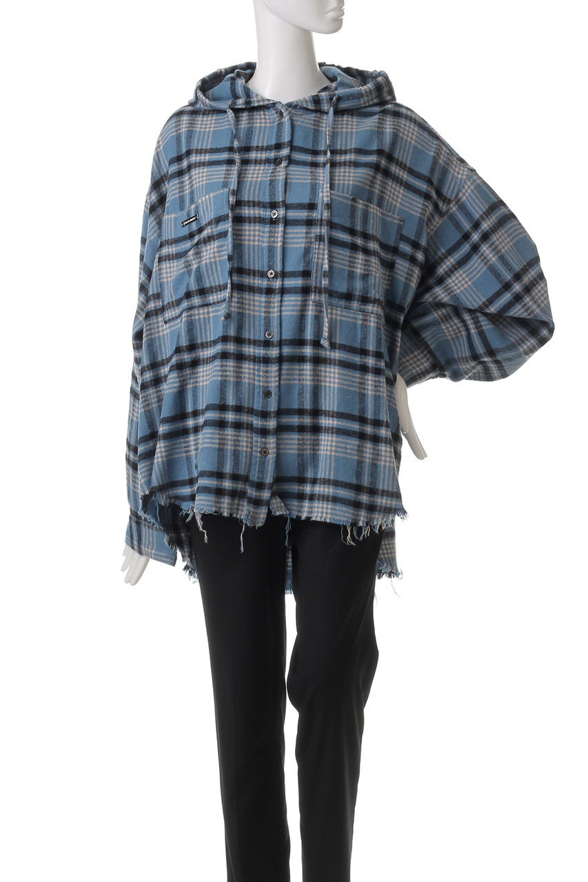 PRANK PROJECT(プランク プロジェクト)｜フーデッドチェックシャツ