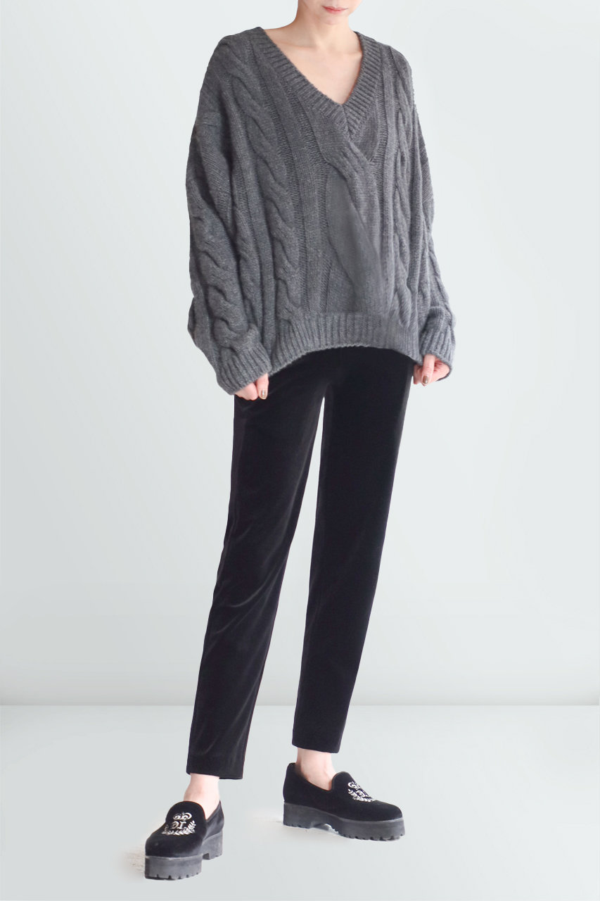 FOXEY デイジーリン 美脚パンツ shape velour