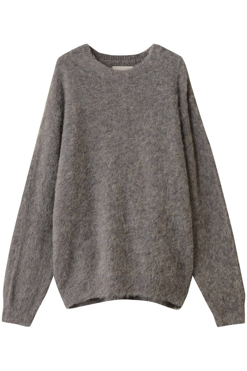 YOKE(ヨーク)｜【UNISEX】3Color Mix Baby Alpaca クルーネック