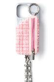 ajew(エジュー)｜iPhone16/16Pro ajew TWEED cadenas zipphone case